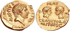 Roman-Imperatorial-Gold-Aureus-Of-Sextus-Pompey--Joe-Geranio